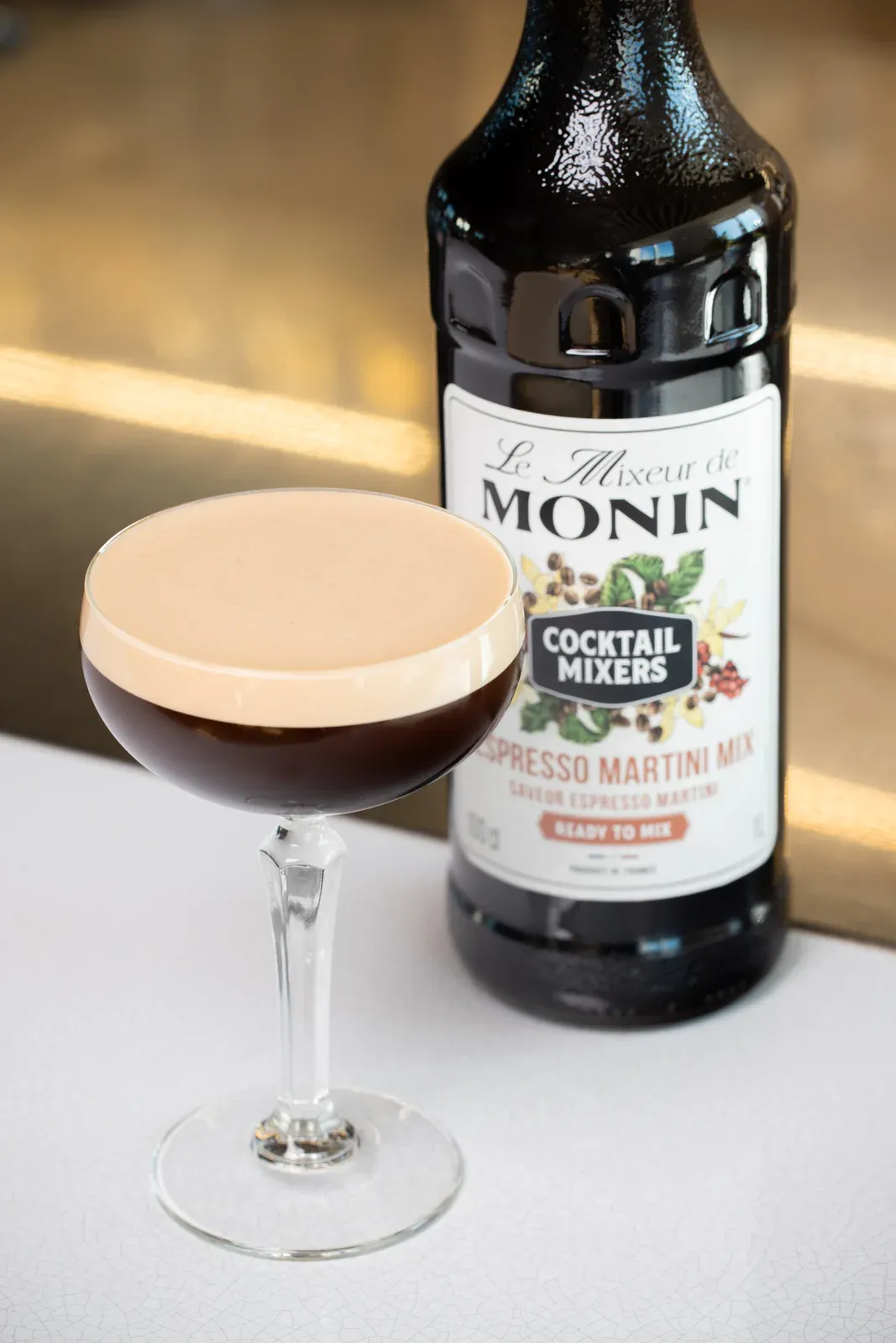 MONIN Le Mixeur Espresso Martini s hotovým koktejlem