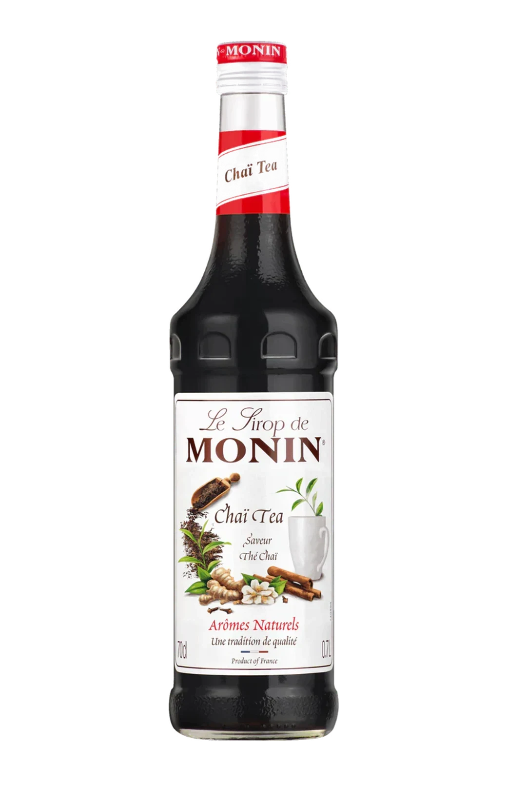 Monin sirup Chai Tea 0,7 l – láhev sirupu