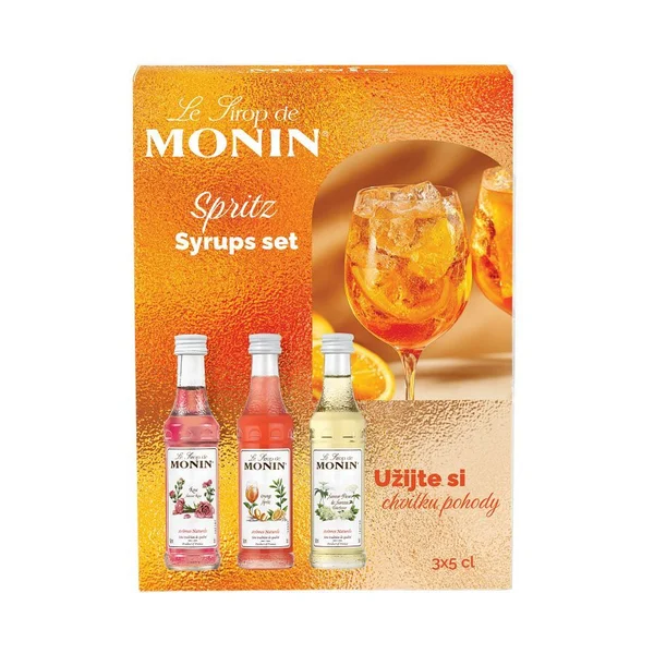 Dárkový set MONIN Spritz, 3 × 5 cl