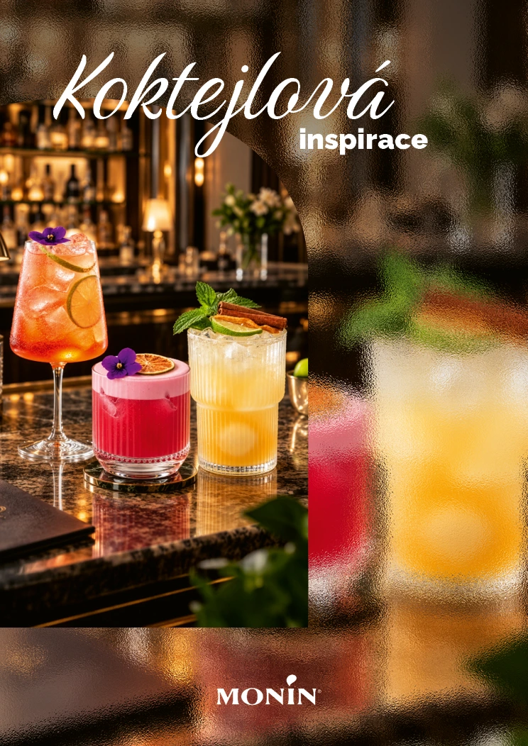 Obálka koktejlové inspirace MONIN 2026