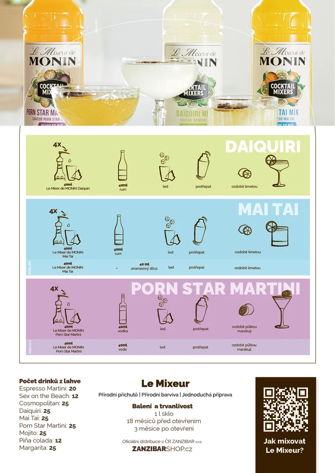 MONIN Le Mixeur – návod 4
