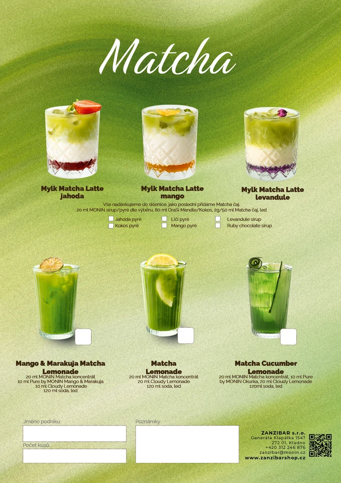 Sezónní nápojová inspirace MONIN – strana 8