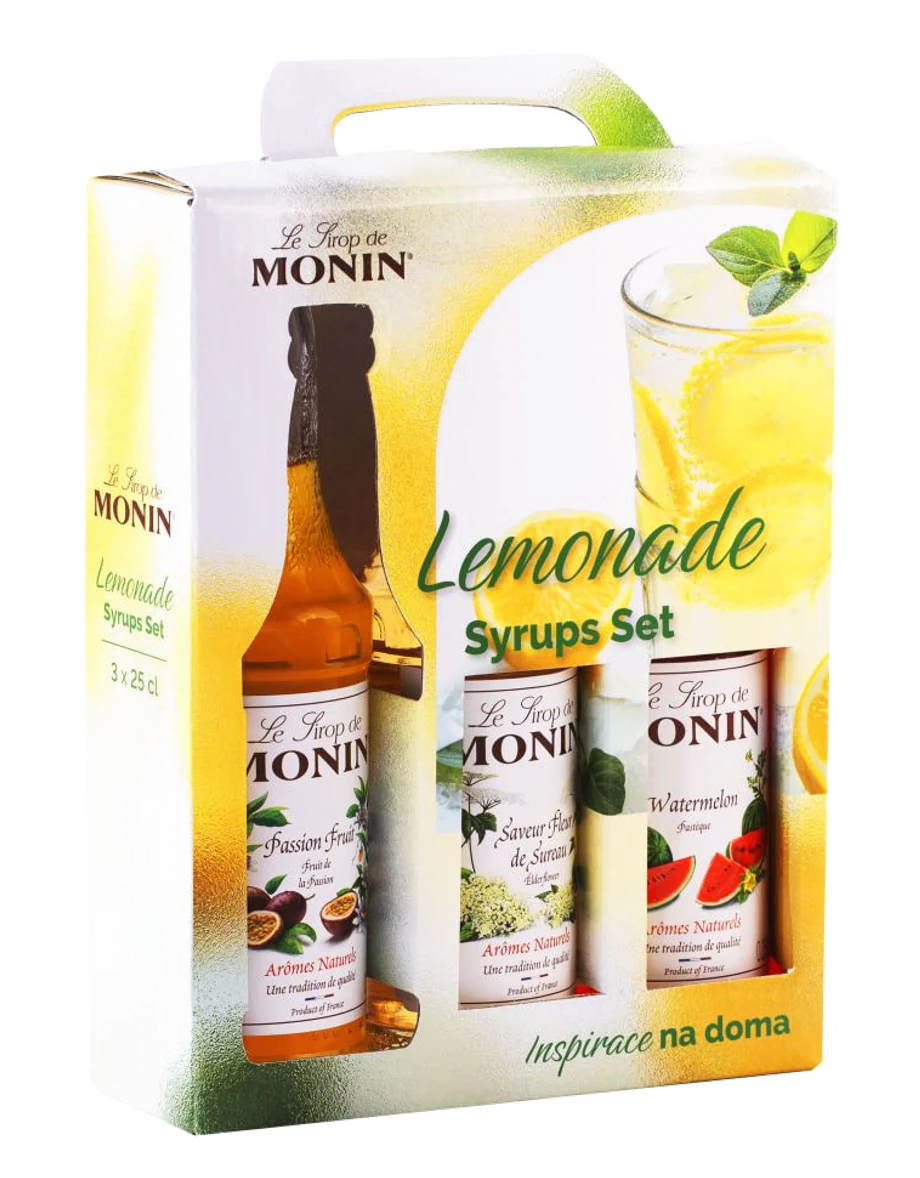Monin box 3×0,25l Lemonade – produktová fotografie