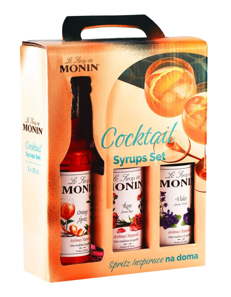 Monin box 3×0,25l Spritz – produktová fotografie