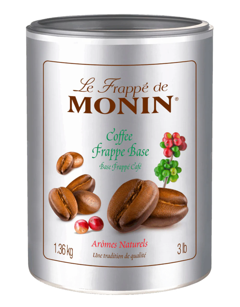 MONIN frappe Coffee 1,36kg — balení frappé směsi