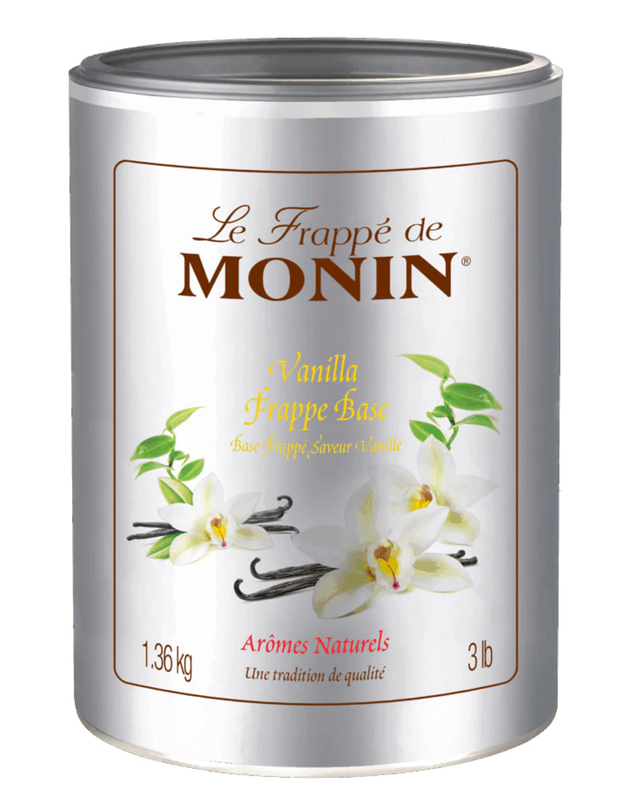 MONIN frappe Vanilla 1,36kg — balení frappé směsi