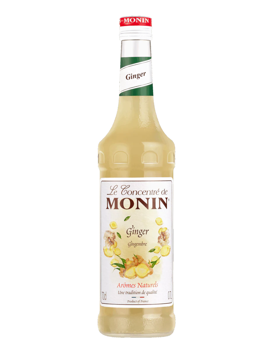 MONIN koncentrát Zázvor 40% 0,7l — láhev koncentrátu