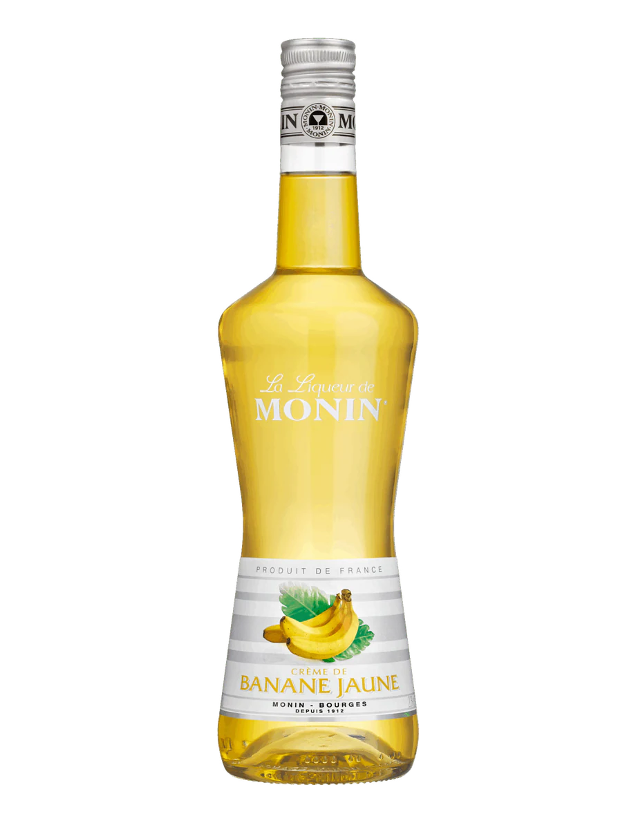 MONIN likér Banán 20% — láhev likéru