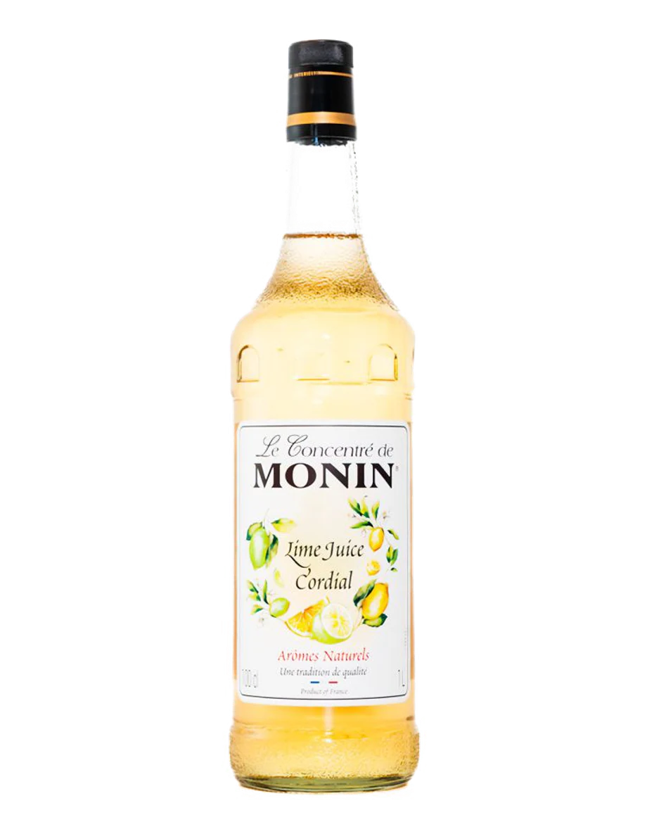 MONIN Lime Juice 1l — láhev koncentrátu