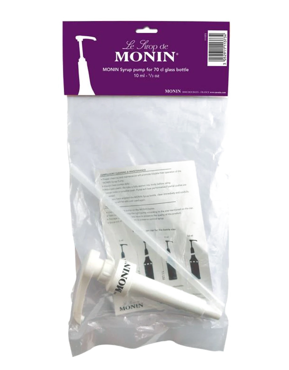 Monin pumpička sklo 10ml 0,7L – produktová fotografie