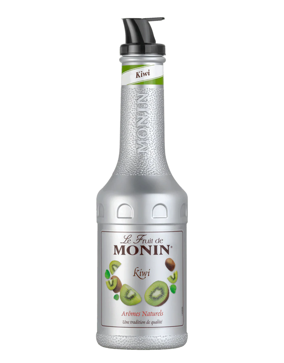 MONIN pyré Kiwi 1l — láhev ovocného pyré