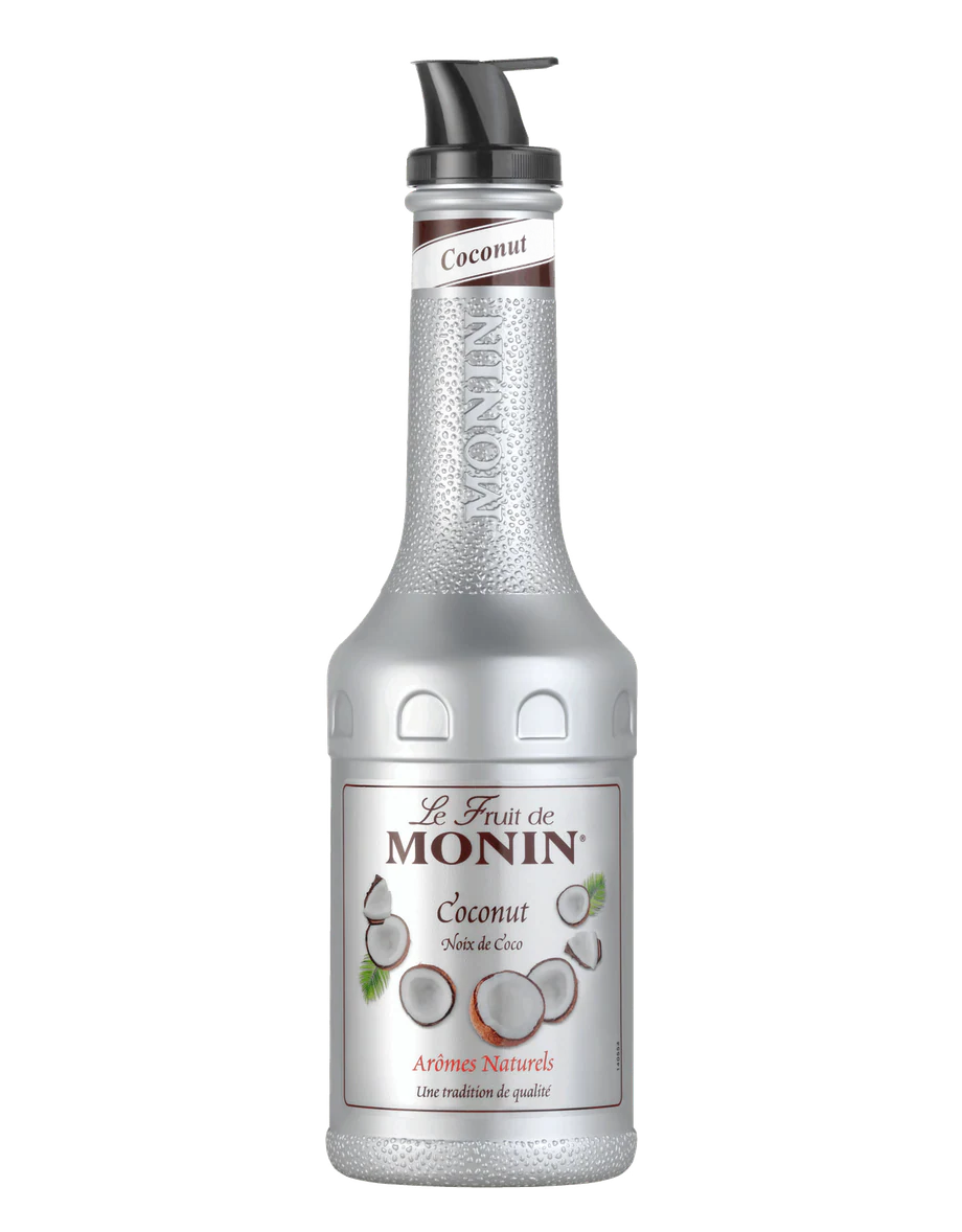 MONIN pyré Kokos 1l — láhev ovocného pyré