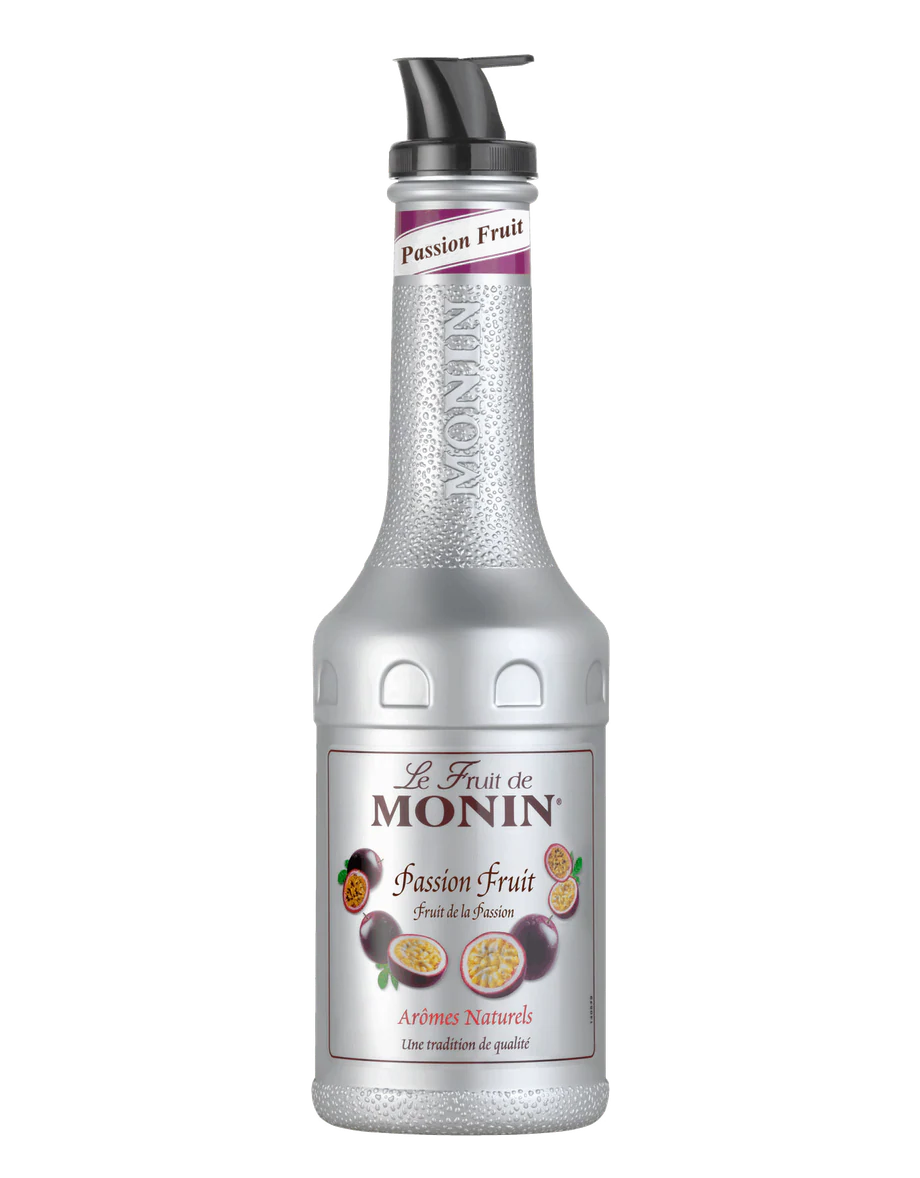 MONIN pyré Maracuja 1l — láhev ovocného pyré