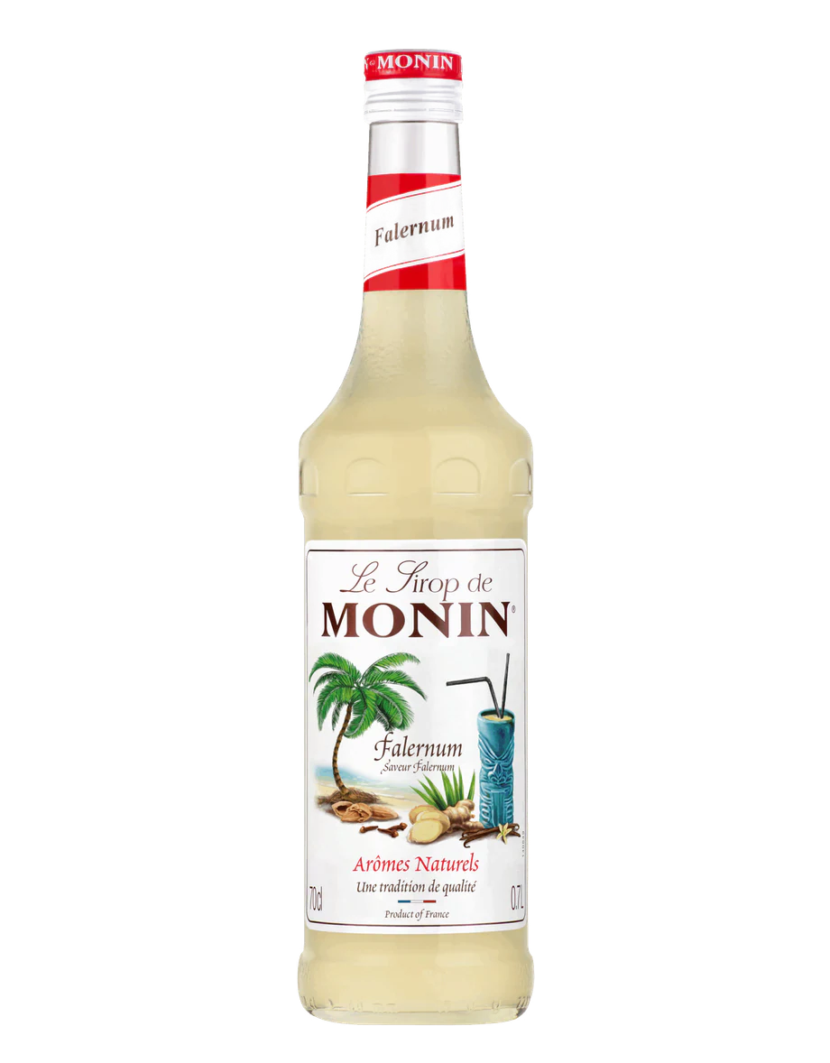 MONIN sirup Falernum 0,7l — láhev barového sirupu