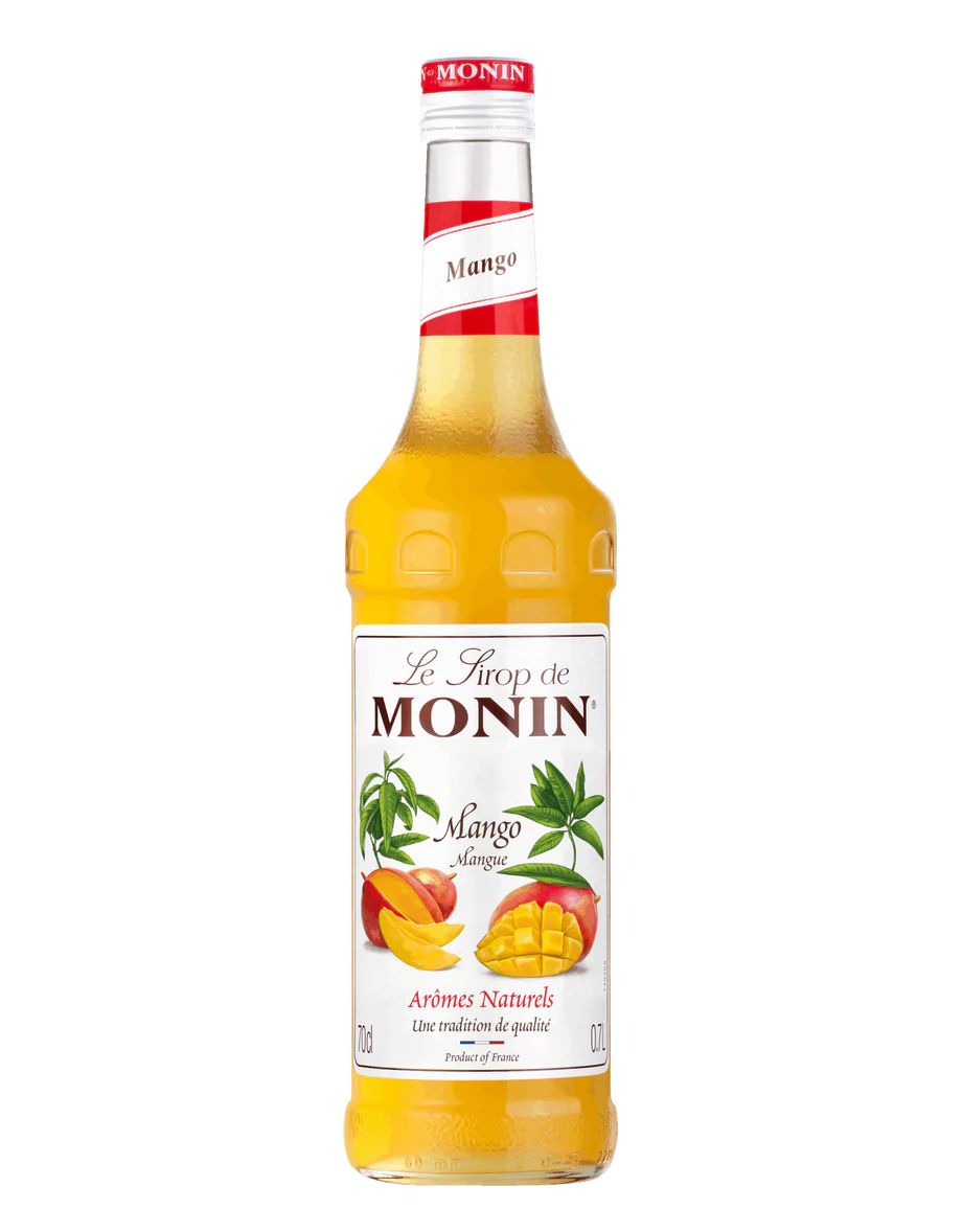 MONIN sirup Mango 0,7l — láhev barového sirupu