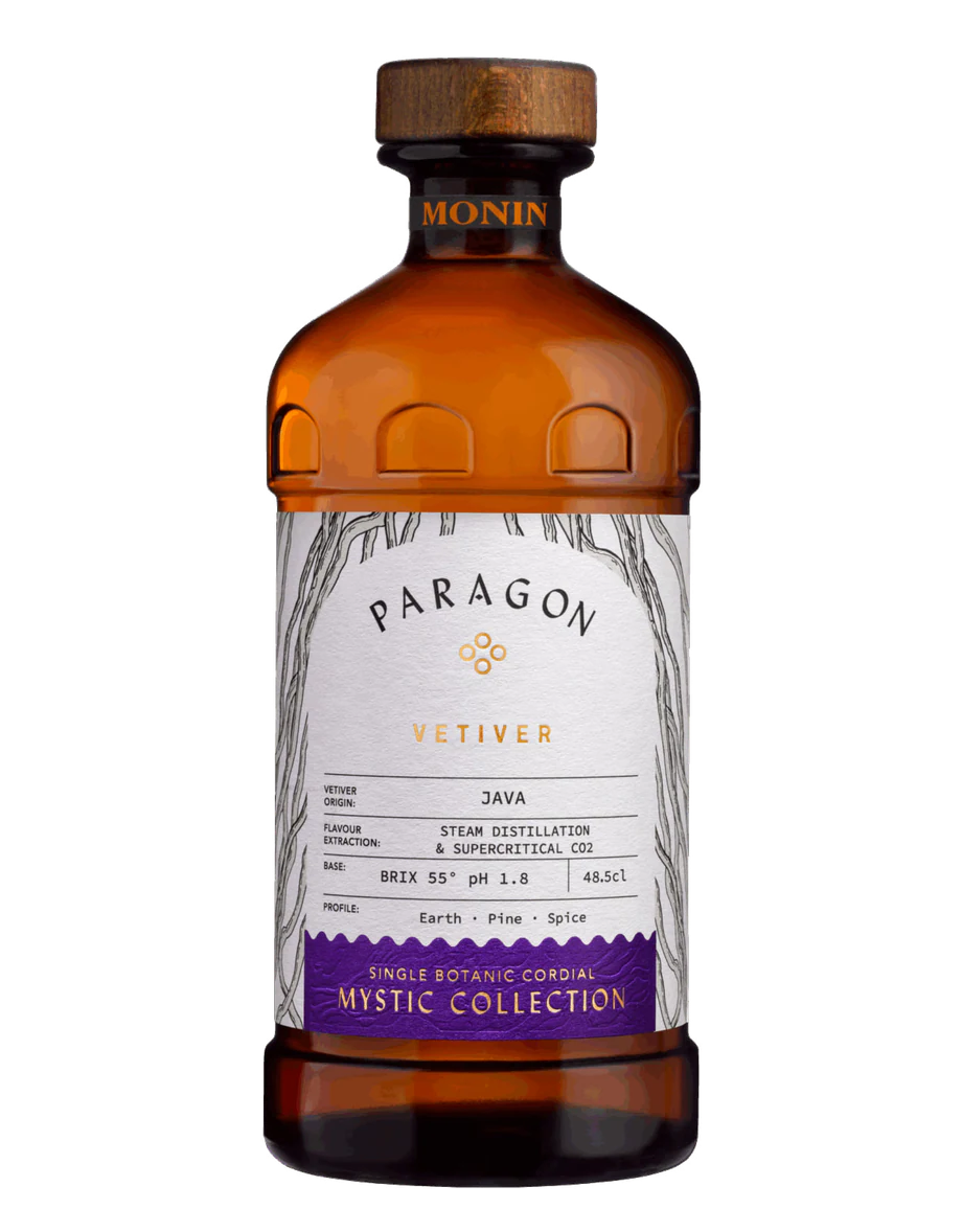 Paragon Vetiver 0,485l — láhev prémiového cordialu